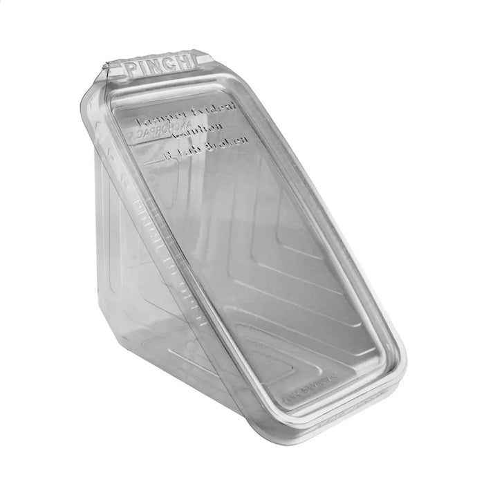 Envase Triangular para Emparedado con Sello de Seguridad